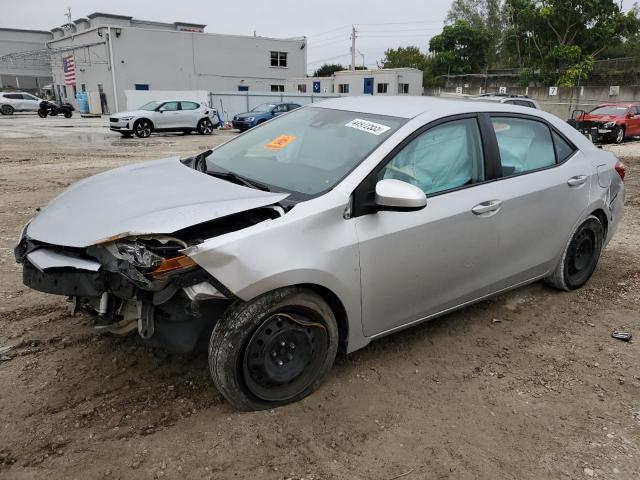 TOYOTA COROLLA L 2017 with VIN 2T1BURHE9HC762181 - Photo from auction