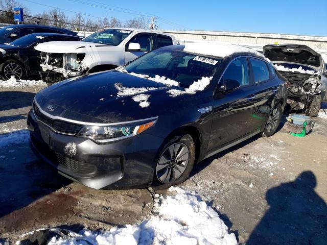 KIA OPTIMA HYB 2017 with VIN KNAGT4LE7H5014803 - Photo from auction