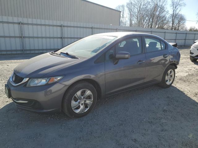 HONDA CIVIC LX 2014 with VIN 2HGFB2F57EH514872 - Photo from auction