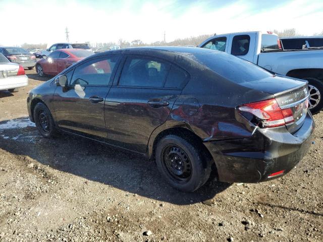 Photo 2 from auction – 2013 HONDA CIVIC LX with VIN 19XFB2F52DE027636
