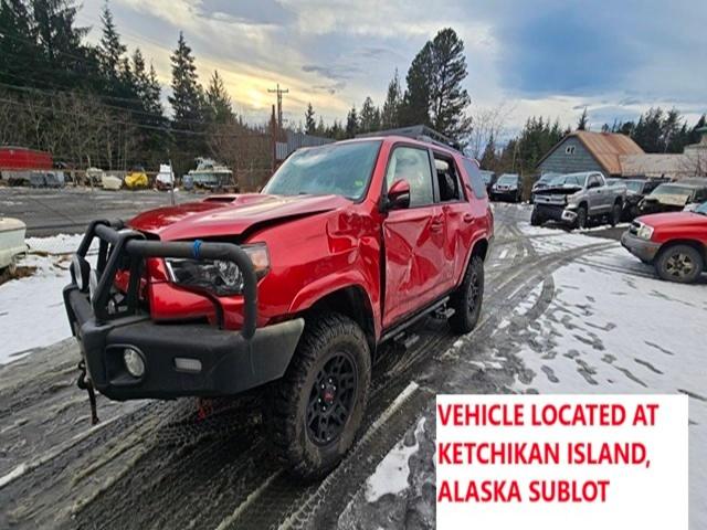 TOYOTA 4RUNNER SR 2019 with VIN JTEBU5JR9K5657887 - Photo from auction