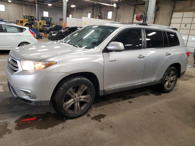 TOYOTA HIGHLANDER 2012 with VIN 5TDDK3EH0CS135962 - Photo from auction