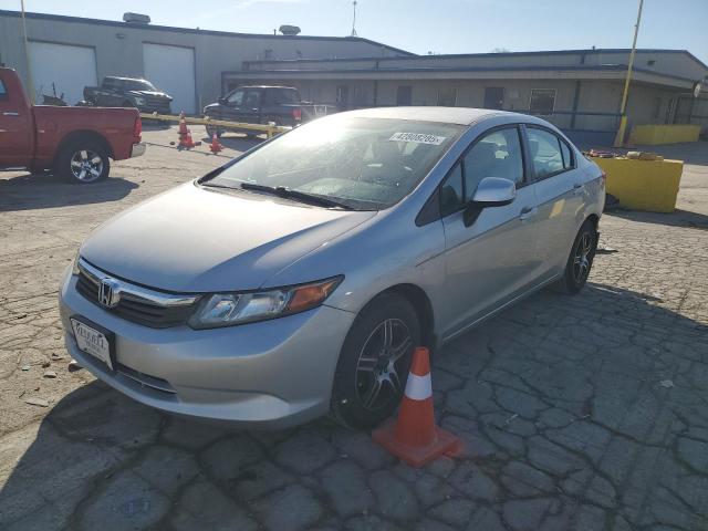 HONDA CIVIC LX 2012 with VIN 19XFB2F54CE088503 - Photo from auction