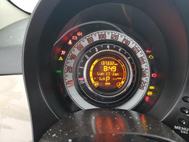 Photo 9 from auction – 2012 FIAT 500 LOUNGE with VIN 3C3CFFER0CT288622
