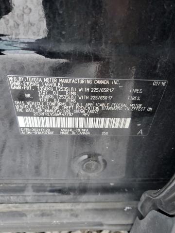 Photo 14 from auction – 2016 TOYOTA RAV4 XLE with VIN 2T3RFREV5GW447797