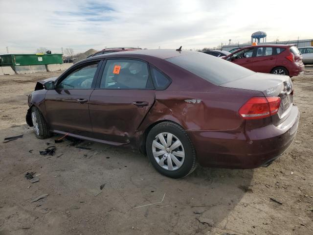 Photo 2 from auction – 2013 VOLKSWAGEN PASSAT S with VIN 1VWAP7A31DC032152