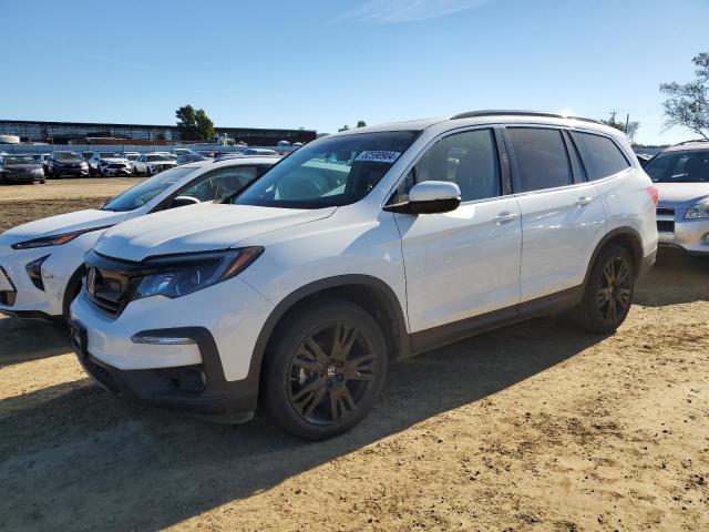 HONDA PILOT SE 2021 with VIN 5FNYF5H21MB029342 - Photo from auction