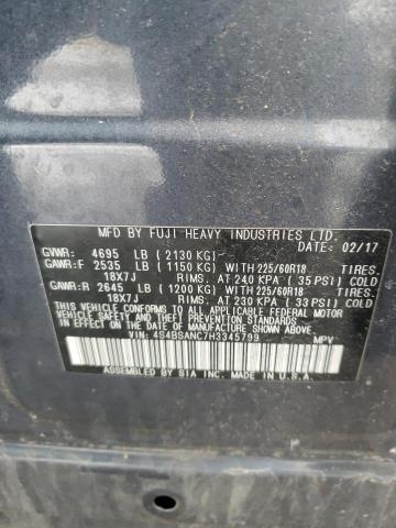 Снимка 14 от търг – 2017 SUBARU OUTBACK 2. с VIN 4S4BSANC7H3345799