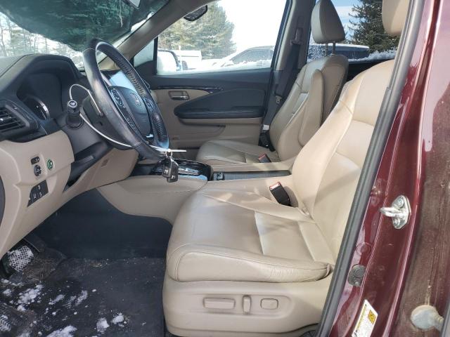 Photo 7 from auction – 2016 HONDA PILOT TOUR with VIN 5FNYF6H96GB088149