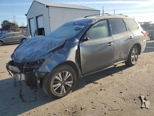 NISSAN PATHFINDER 2018 with VIN 5N1DR2MM0JC656453 - Photo from auction