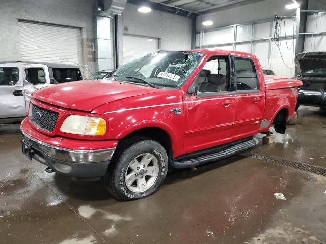 FORD F150 SUPER 2002 with VIN 1FTRW08L92KA30304 - Photo from auction