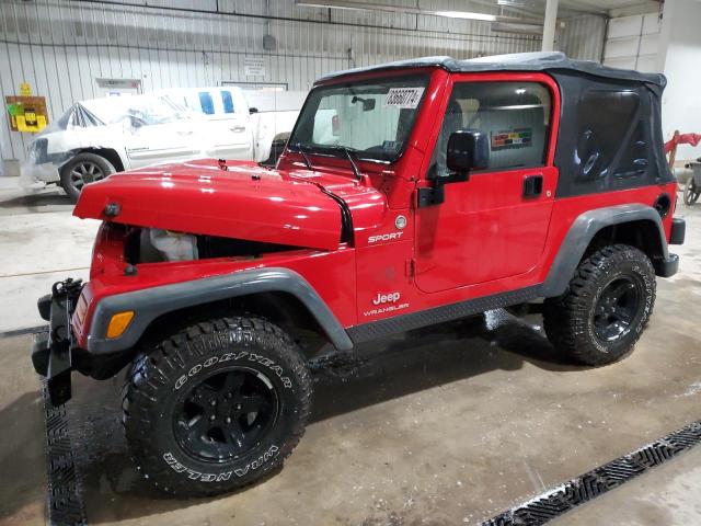 JEEP WRANGLER / 2006 with VIN 1J4FA49S06P708147 - Photo from auction