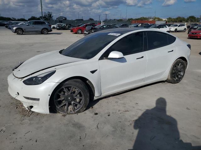 TESLA MODEL 3 2021 with VIN 5YJ3E1EA9MF922845 - Photo from auction