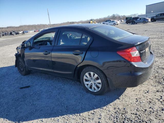 Photo 2 from auction – 2012 HONDA CIVIC LX with VIN 2HGFB2F55CH319575