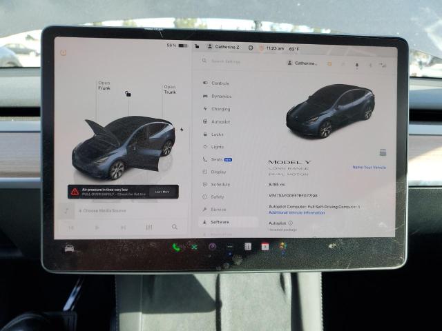 Photo 9 from auction – 2024 TESLA MODEL Y with VIN 7SAYGDEE7RF077198