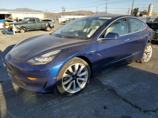 TESLA MODEL 3 2020 with VIN 5YJ3E1EAXLF806617 - Photo from auction