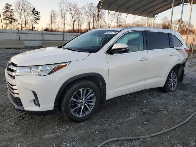 TOYOTA HIGHLANDER 2017 with VIN 5TDJZRFH4HS480855 - Photo from auction