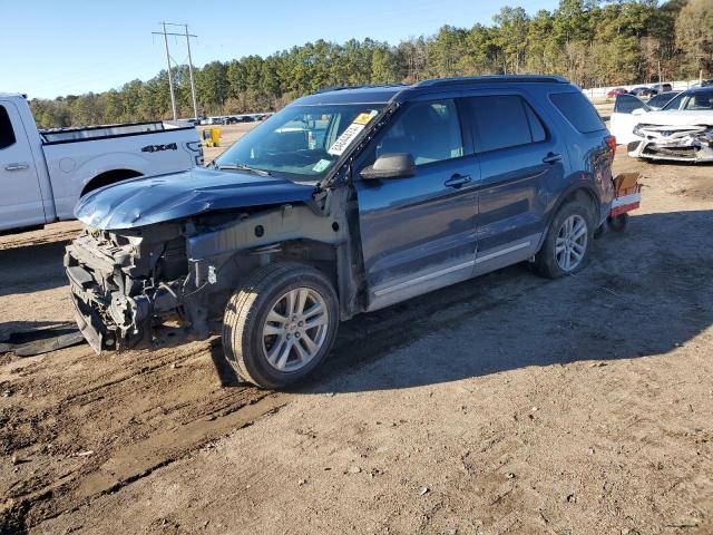 FORD EXPLORER X 2018 with VIN 1FM5K7D88JGA41702 - Photo from auction