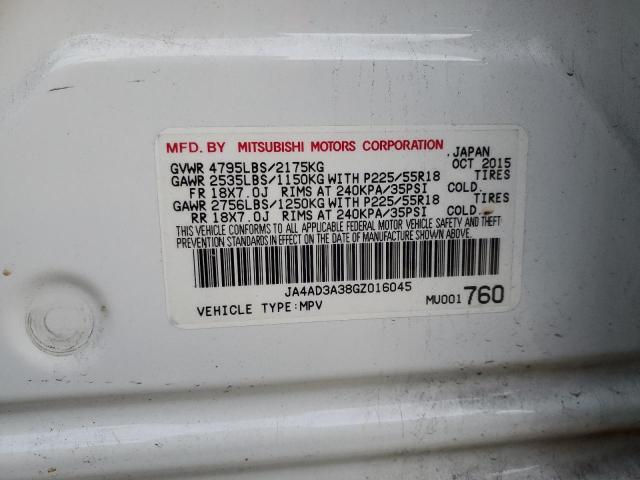 Photo 14 from auction – 2016 MITSUBISHI OUTLANDER with VIN JA4AD3A38GZ016045
