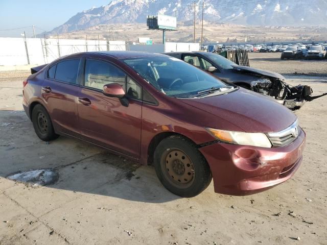 Photo 4 from auction – 2012 HONDA CIVIC LX with VIN 2HGFB2F54CH583791