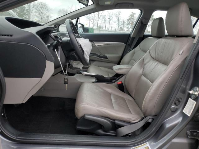 Photo 7 from auction – 2013 HONDA CIVIC EXL with VIN 19XFB2F92DE074751