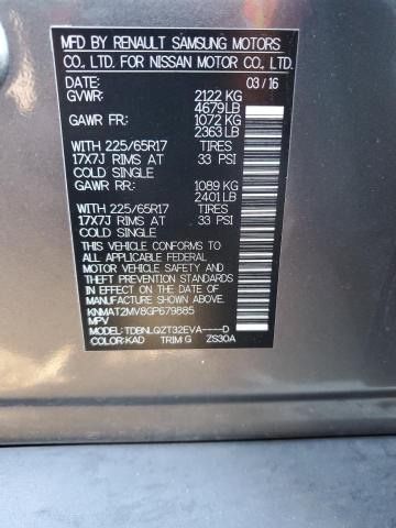 Photo 14 from auction – 2016 NISSAN ROGUE S with VIN KNMAT2MV8GP679885