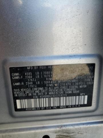 Photo 14 from auction – 2013 SUBARU OUTBACK 2. with VIN 4S4BRBGC6D3259215
