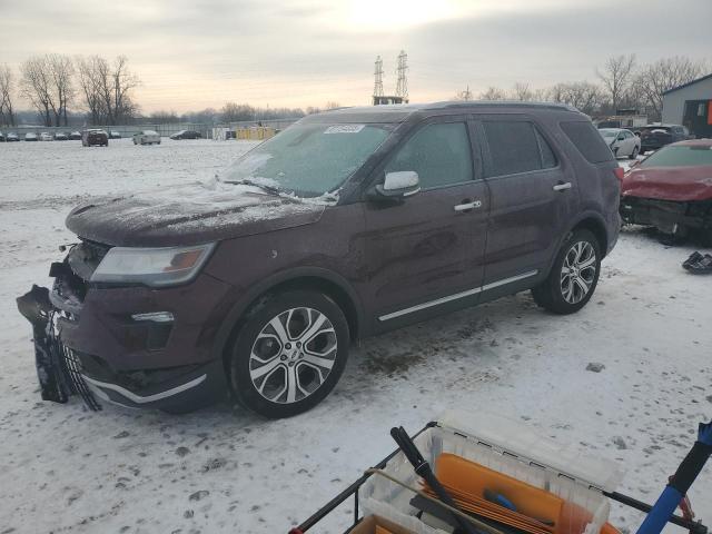 FORD EXPLORER P 2018 with VIN 1FM5K8HT6JGA12591 - Photo from auction