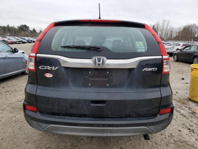 Photo 6 from auction – 2016 HONDA CR-V LX with VIN 5J6RM4H34GL102454