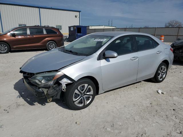 TOYOTA COROLLA L 2015 with VIN 5YFBURHEXFP240463 - Photo from auction