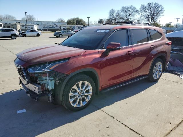 Photo 1 from auction – 2021 TOYOTA HIGHLANDER with VIN 5TDDZRBHXMS556334
