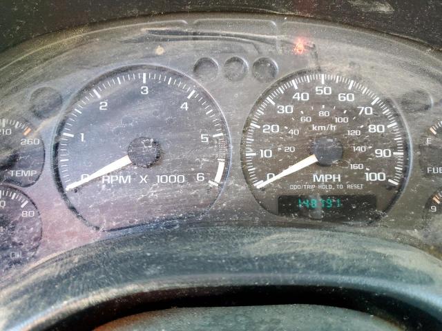 Снимка 9 от търг – 2002 CHEVROLET BLAZER с VIN 1GNCS18W12K136478