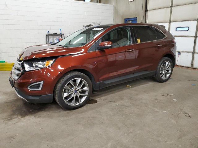 FORD EDGE TITAN 2016 with VIN 2FMPK4K98GBB92591 - Photo from auction