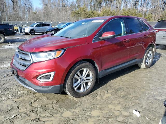 FORD EDGE SEL 2015 with VIN 2FMTK4J94FBC16805 - Photo from auction