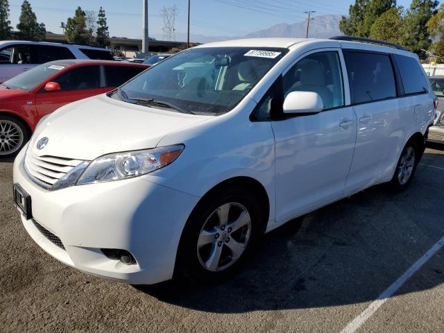 TOYOTA SIENNA LE 2017 with VIN 5TDKZ3DC8HS795697 - Photo from auction