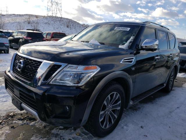 NISSAN ARMADA SV 2017 with VIN JN8AY2NC3H9508129 - Photo from auction