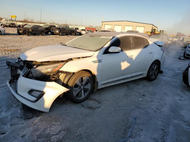 KIA OPTIMA HYB 2015 with VIN KNAGN4AD7F5085016 - Photo from auction