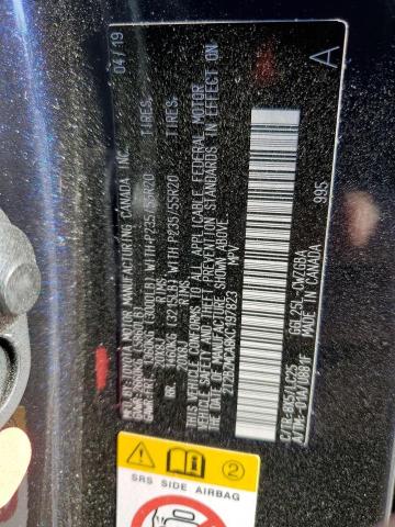 Photo 14 from auction – 2019 LEXUS RX 350 BAS with VIN 2T2BZMCA8KC197823