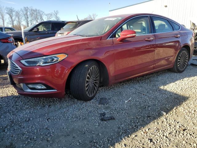 FORD FUSION TIT 2017 with VIN 3FA6P0K97HR116458 - Photo from auction