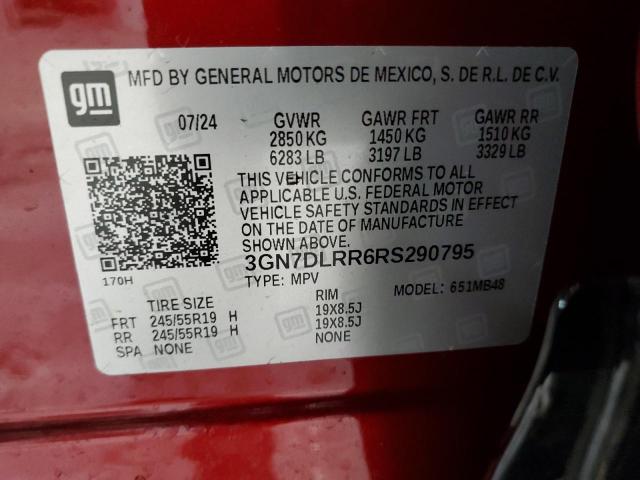 Photo 14 from auction – 2024 CHEVROLET EQUINOX 2L with VIN 3GN7DLRR6RS290795