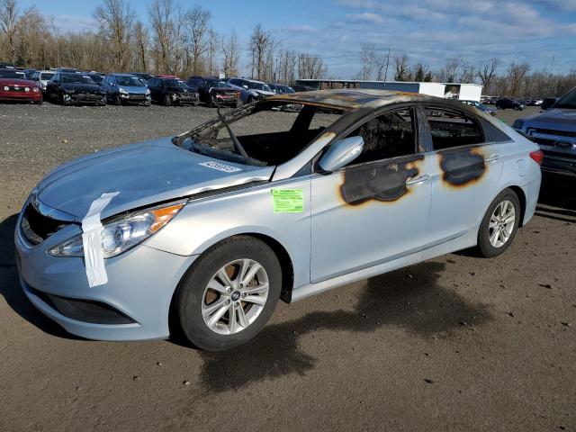 HYUNDAI SONATA GLS 2014 with VIN 5NPEB4AC4EH877455 - Photo from auction