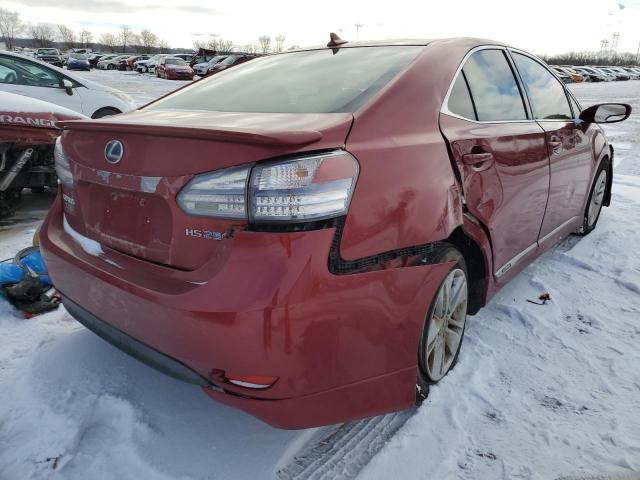Photo 3 from auction – 2010 LEXUS RX 400 HYB with VIN JTHBB1BA3A2016079