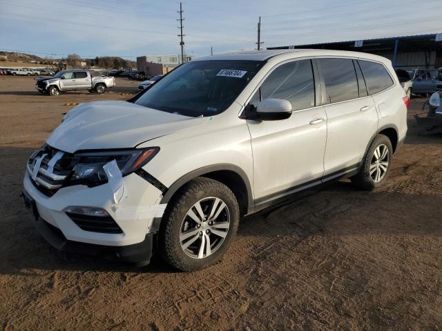HONDA PILOT EXL 2018 with VIN 5FNYF6H55JB052487 - Photo from auction