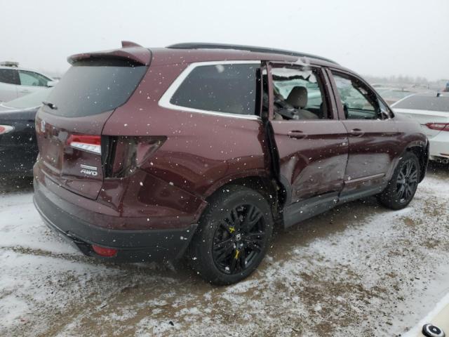 Photo 3 from auction – 2022 HONDA PILOT SE with VIN 5FNYF6H21NB097051