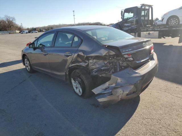 Photo 2 from auction – 2015 HONDA CIVIC LX with VIN 19XFB2F59FE279791