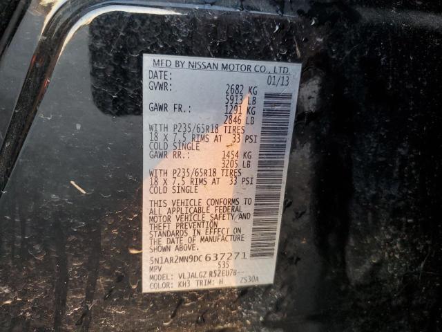 Photo 14 from auction – 2013 NISSAN PATHFINDER with VIN 5N1AR2MN9DC637271