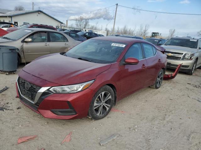 NISSAN SENTRA SV 2020 with VIN 3N1AB8CV5LY287451 - Photo from auction