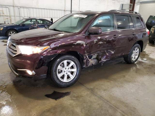 TOYOTA HIGHLANDER 2013 con VIN 5TDBK3EH4DS265445 - Foto de la subasta