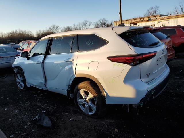 Photo 2 from auction – 2022 TOYOTA HIGHLANDER with VIN 5TDZZRAH1NS555744