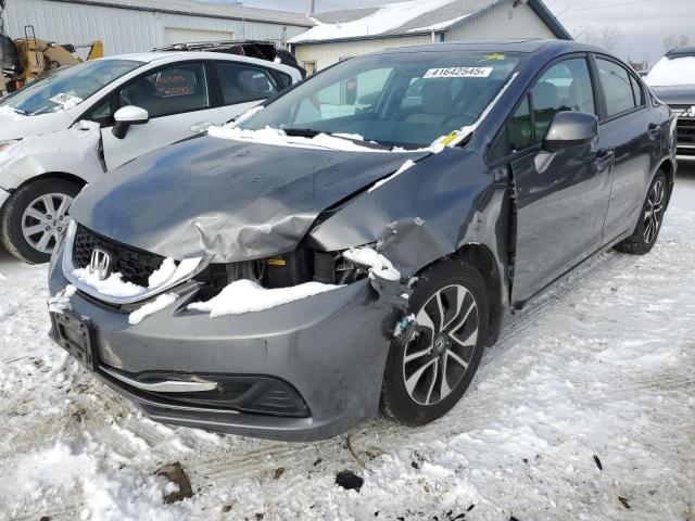 HONDA CIVIC EX 2013 with VIN 19XFB2F84DE073625 - Photo from auction